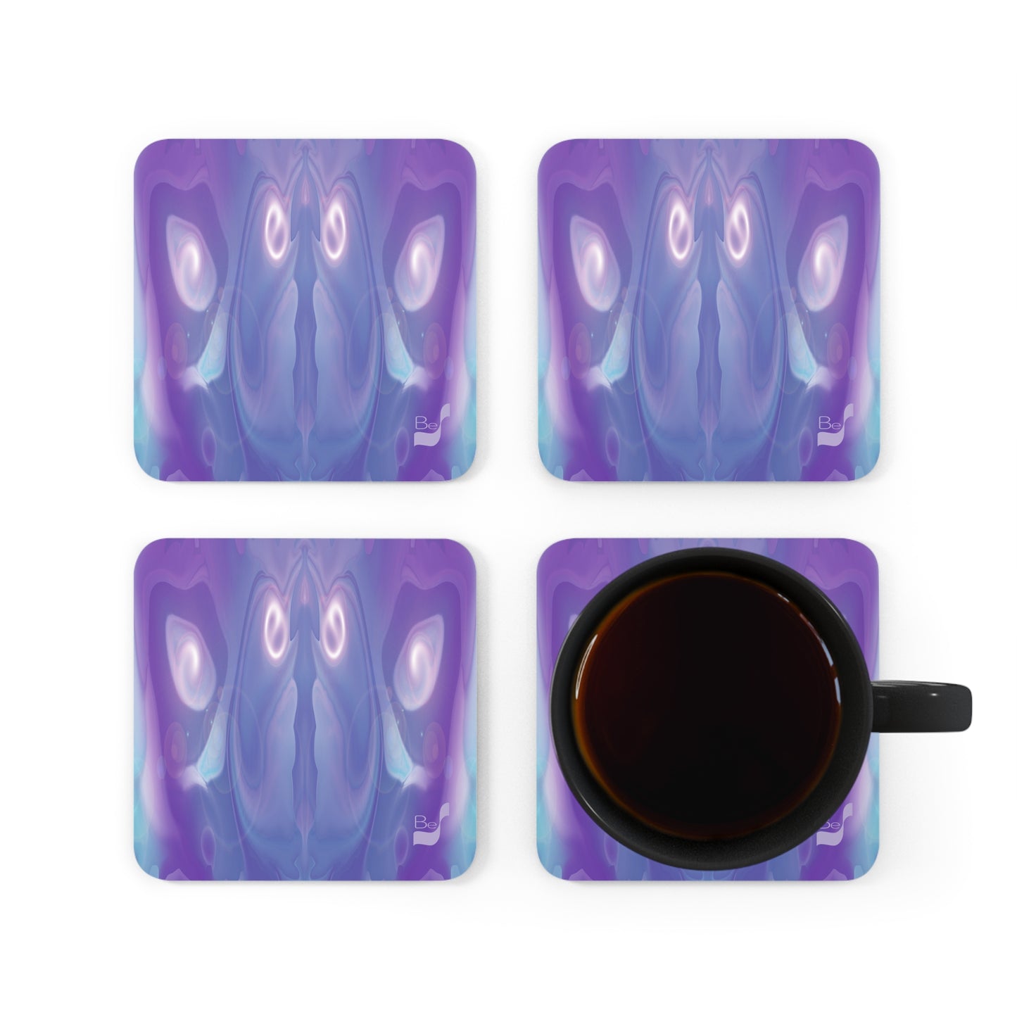 Hidden Reservoir BeSculpt Kids Corkwood Coaster Set of 4 2