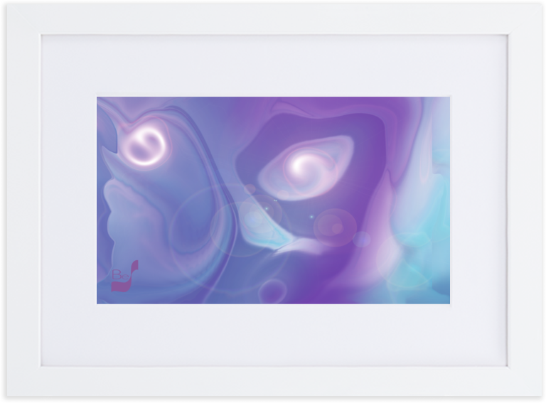 Hidden Reservoir BeSculpt Kids Art with Matboard Framed R