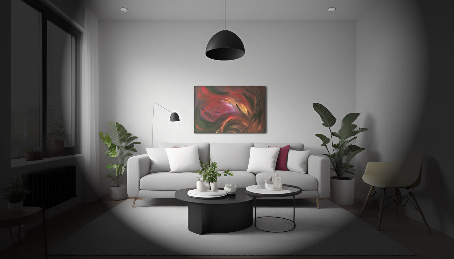 Fading Out — Original Expressionist Artwork by Bereniche Aguiar