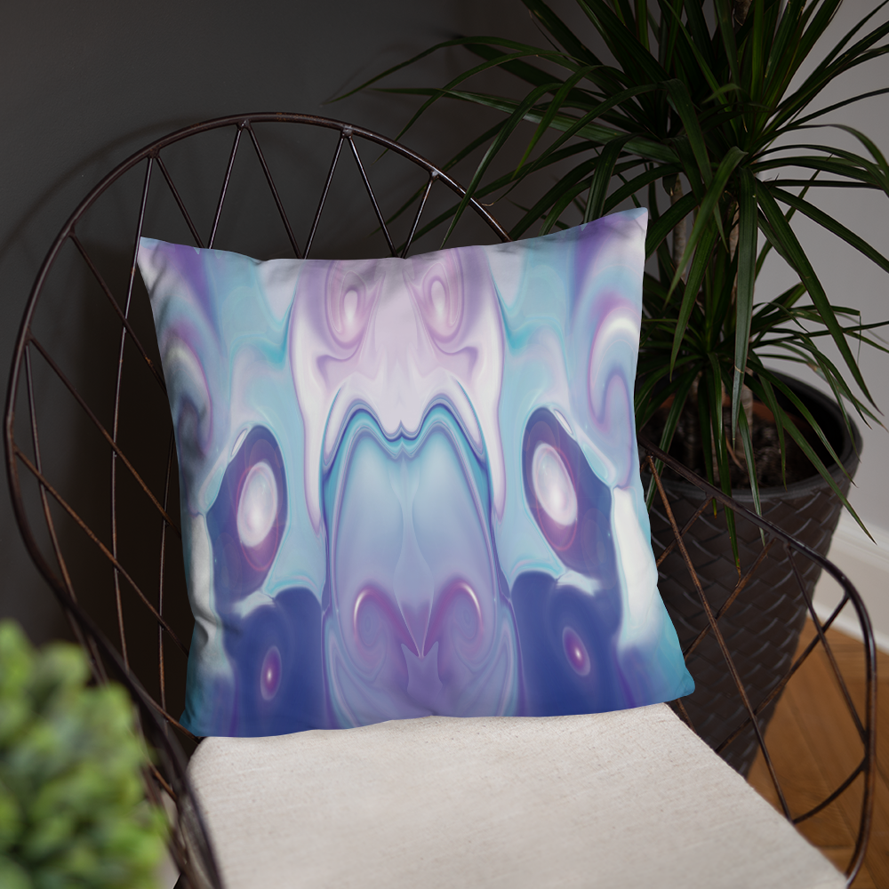 Space Elephant BeSculpt Kids Throw Pillow 2