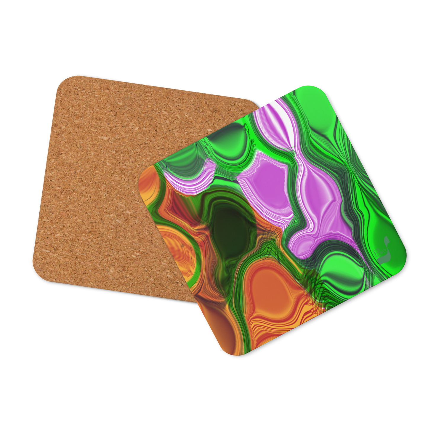 Silky BeSculpt Cork-back Coaster