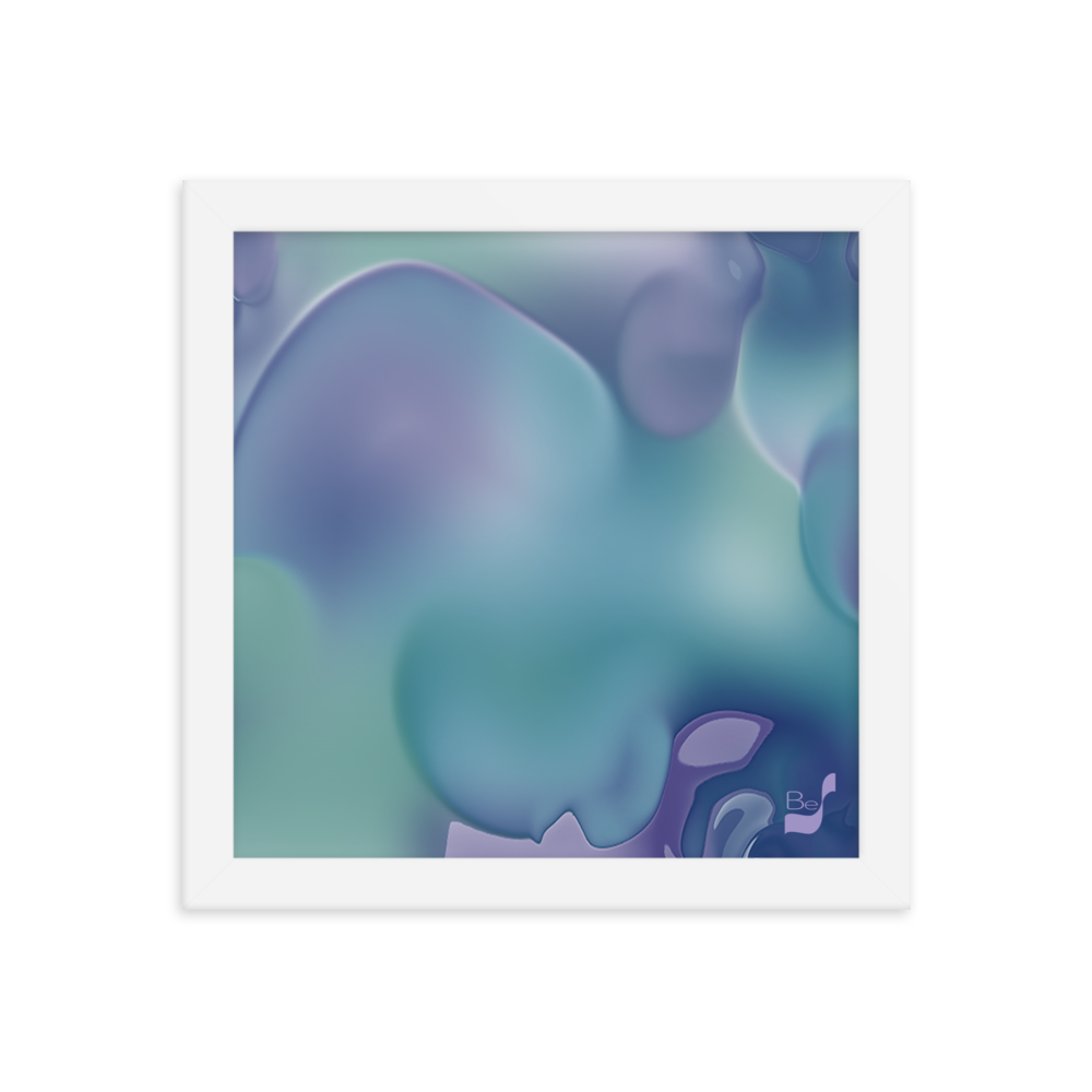 Fizz BeSculpt Abstract Art Framed H