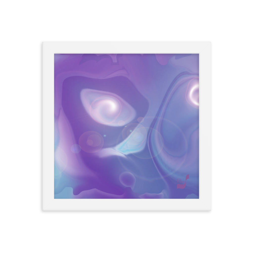 Hidden Reservoir BeSculpt Kids Abstract Wall Art Framed