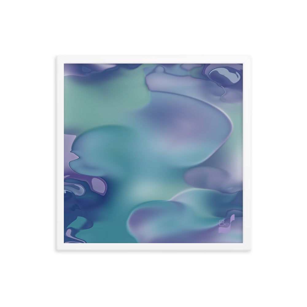 Fizz BeSculpt Abstract Art Framed S