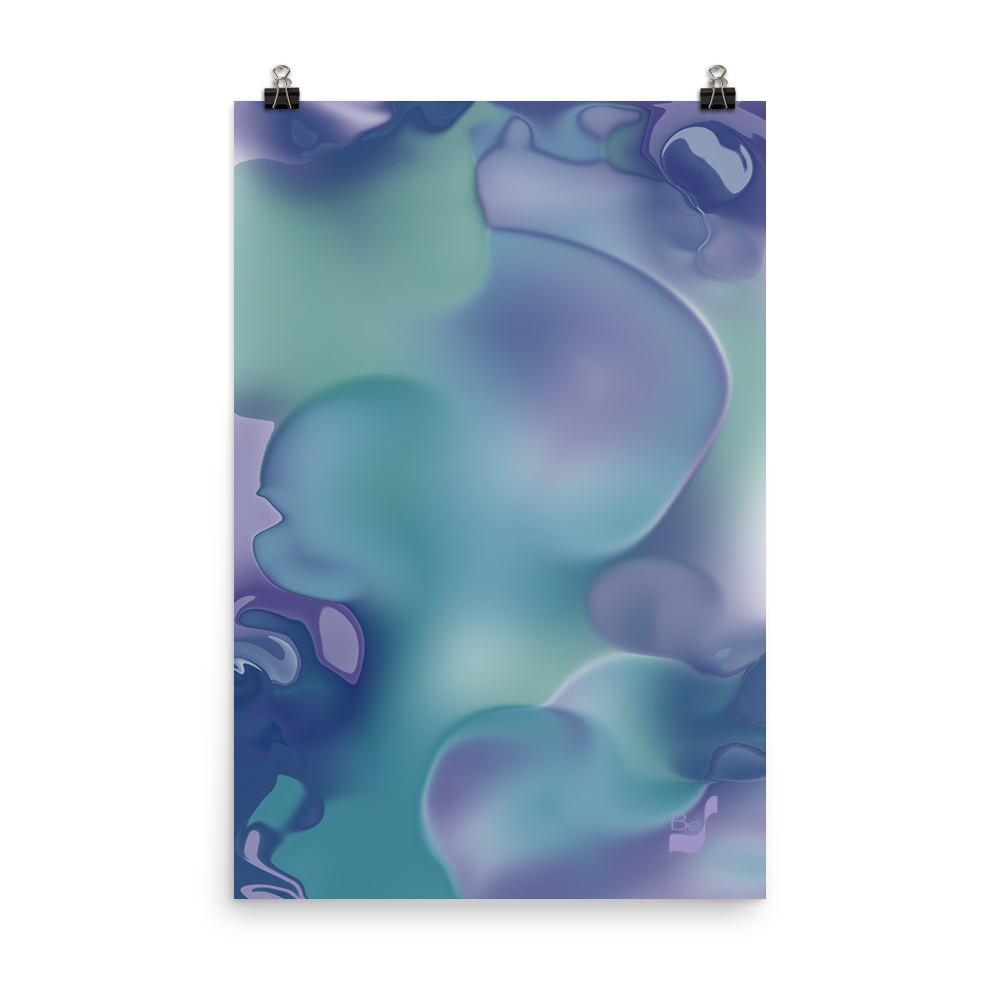 Fizz BeSculpt Abstract Art Print V