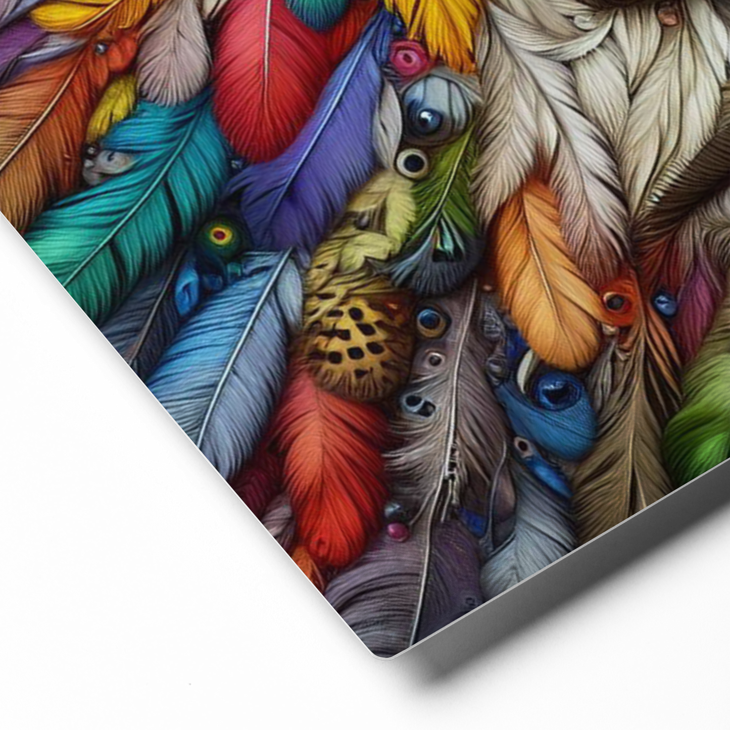 Feather Eyes BeSculpt Metal Photo-Art S