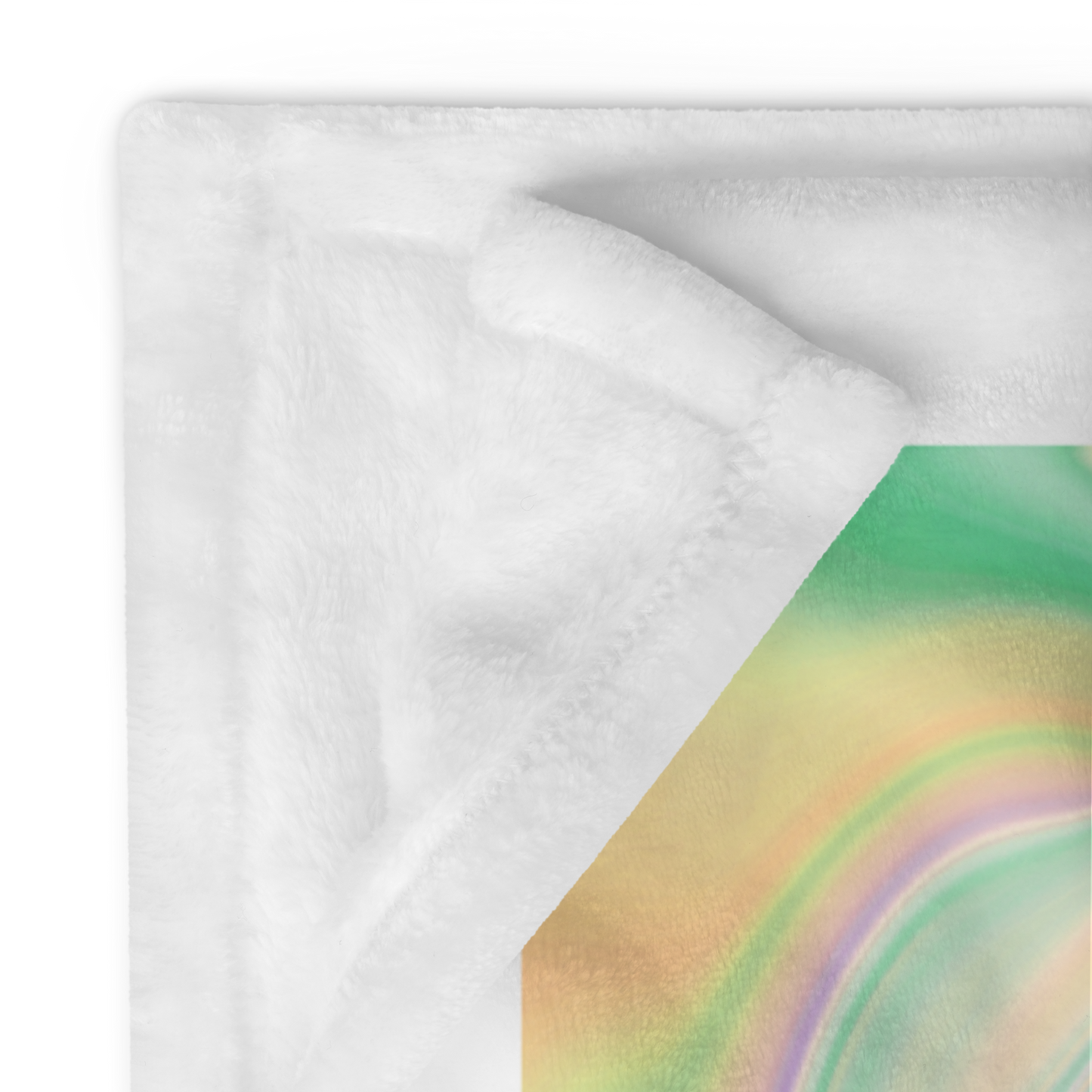 Go Dancing BeSculpt Throw Blanket White Trimmed