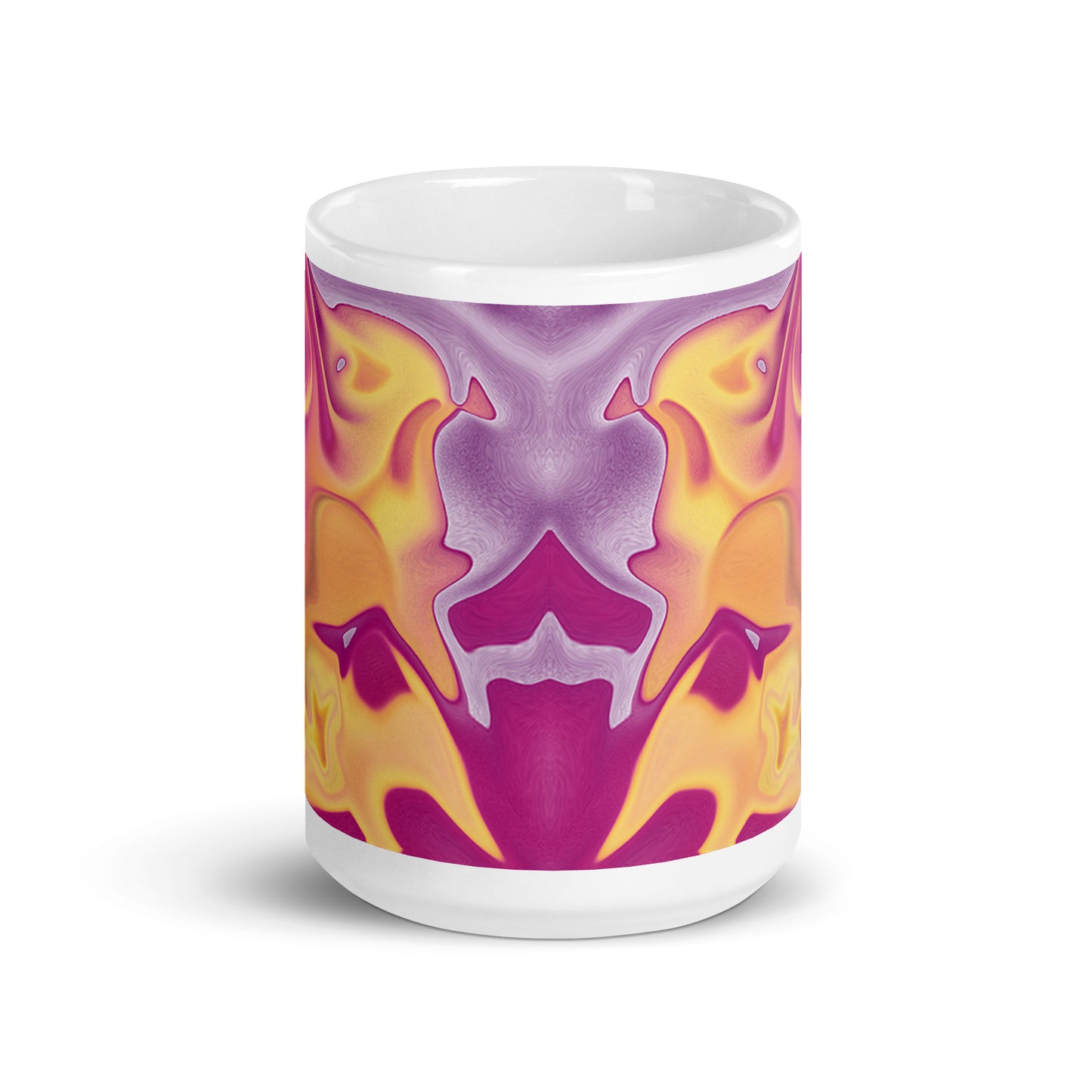 Purple Puddle BeSculpt Kaleidoscope Mug 4