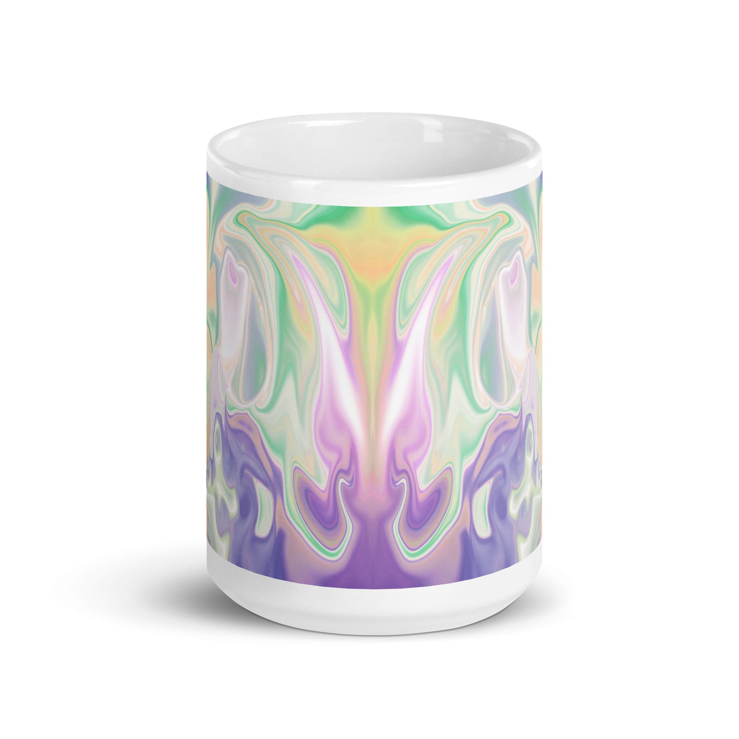 Go Dancing BeSculpt Abstract Art Kaleidoscope Mug Image No 1