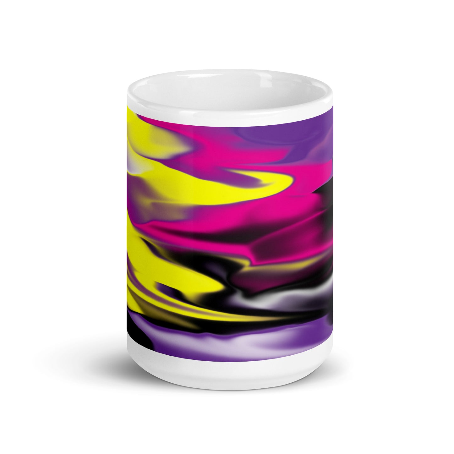 Rising Bud BeSculpt Abstract Artwork Mug
