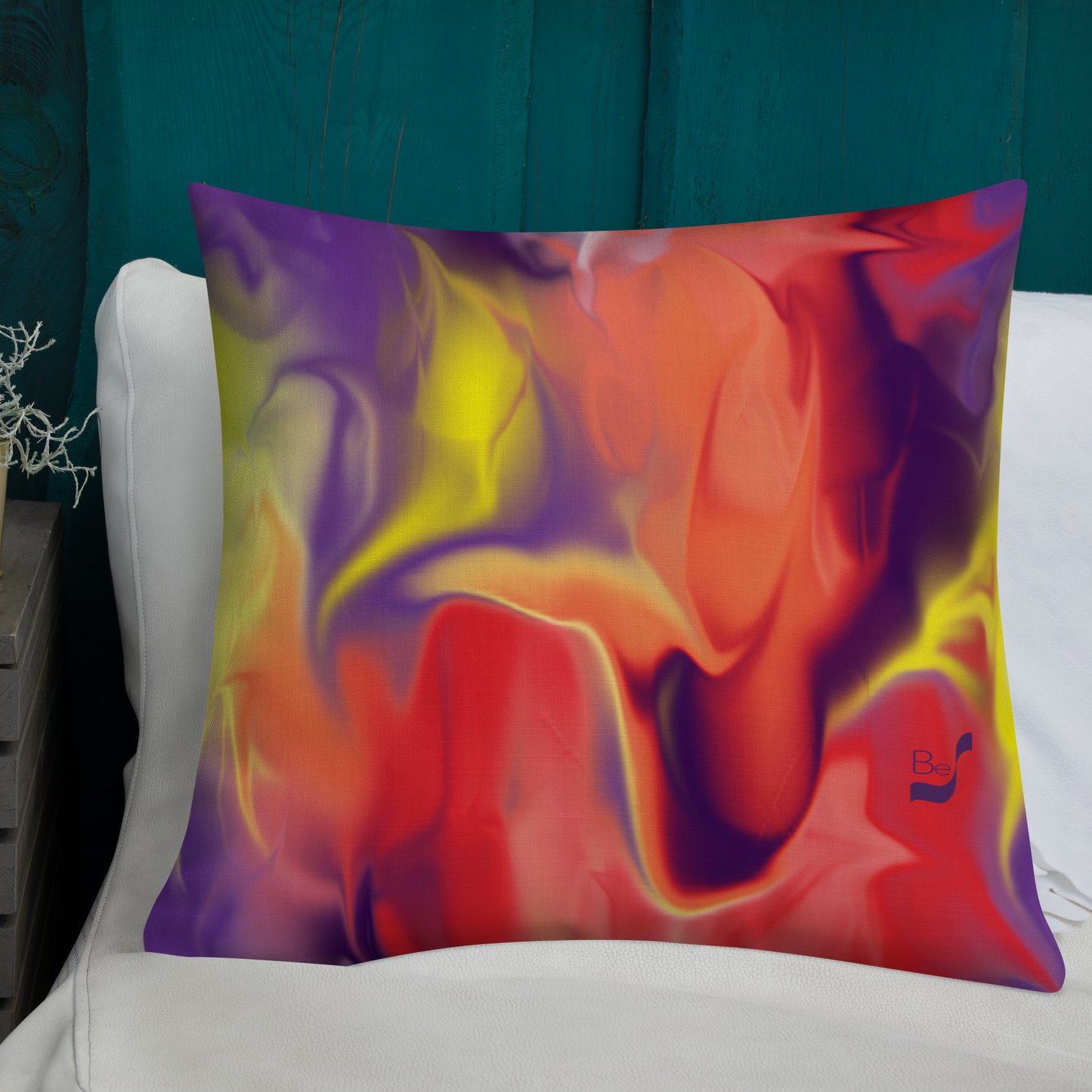 Airless BeSculpt Throw Pillow (Fabric with linen feel)