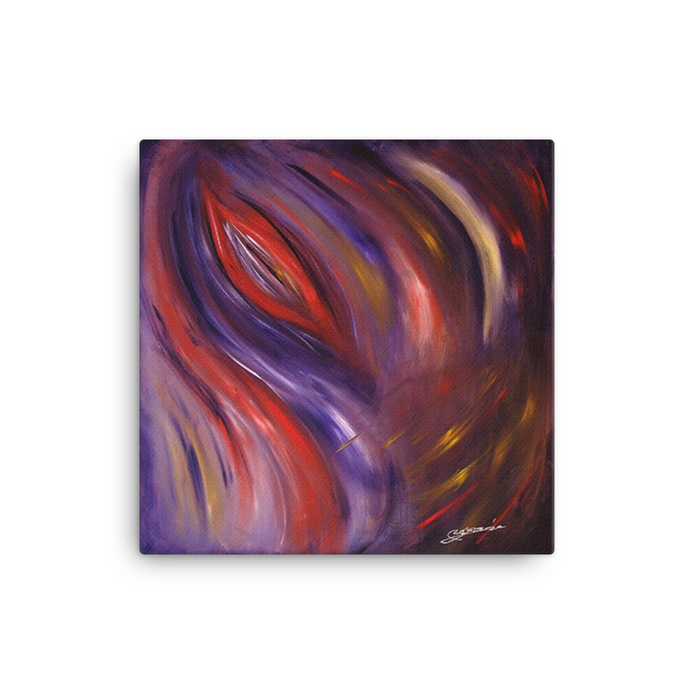 Flirting BeSculpt Giclée on Canvas