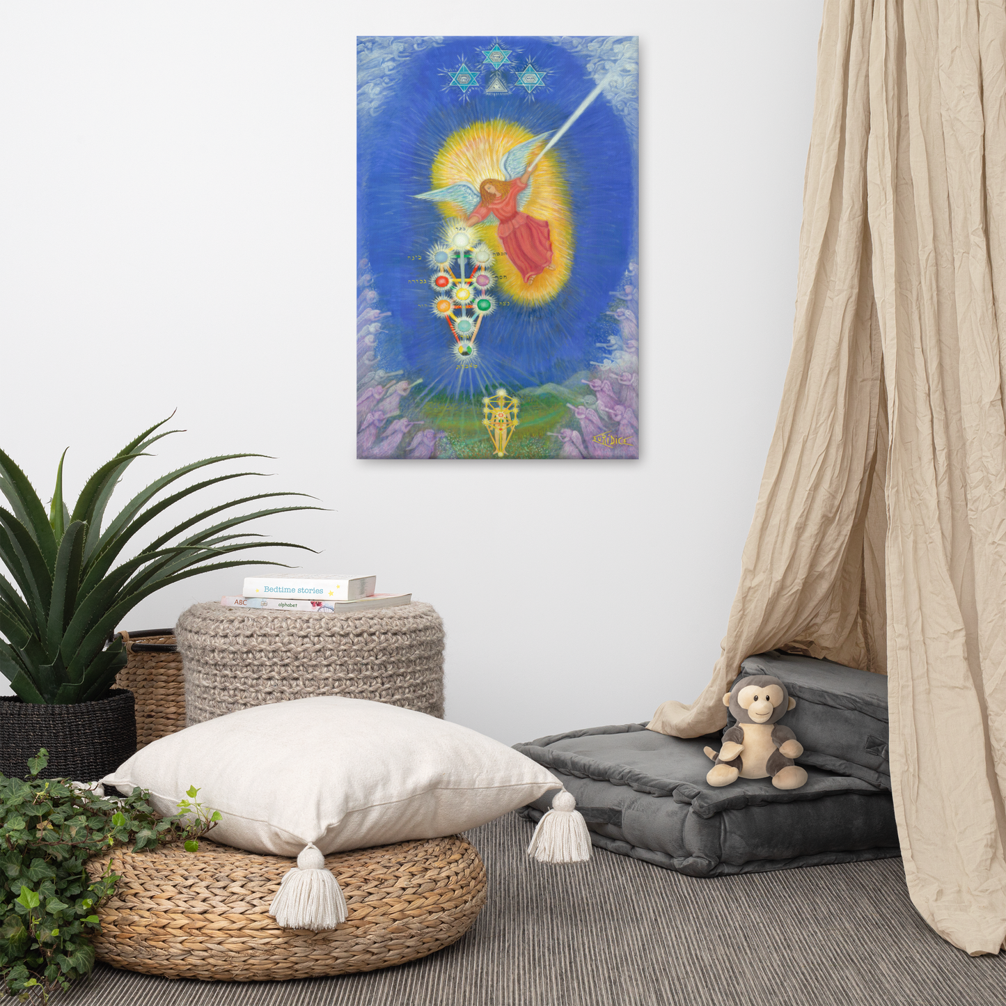 The Angel of Life BeSculpt Giclée on Canvas