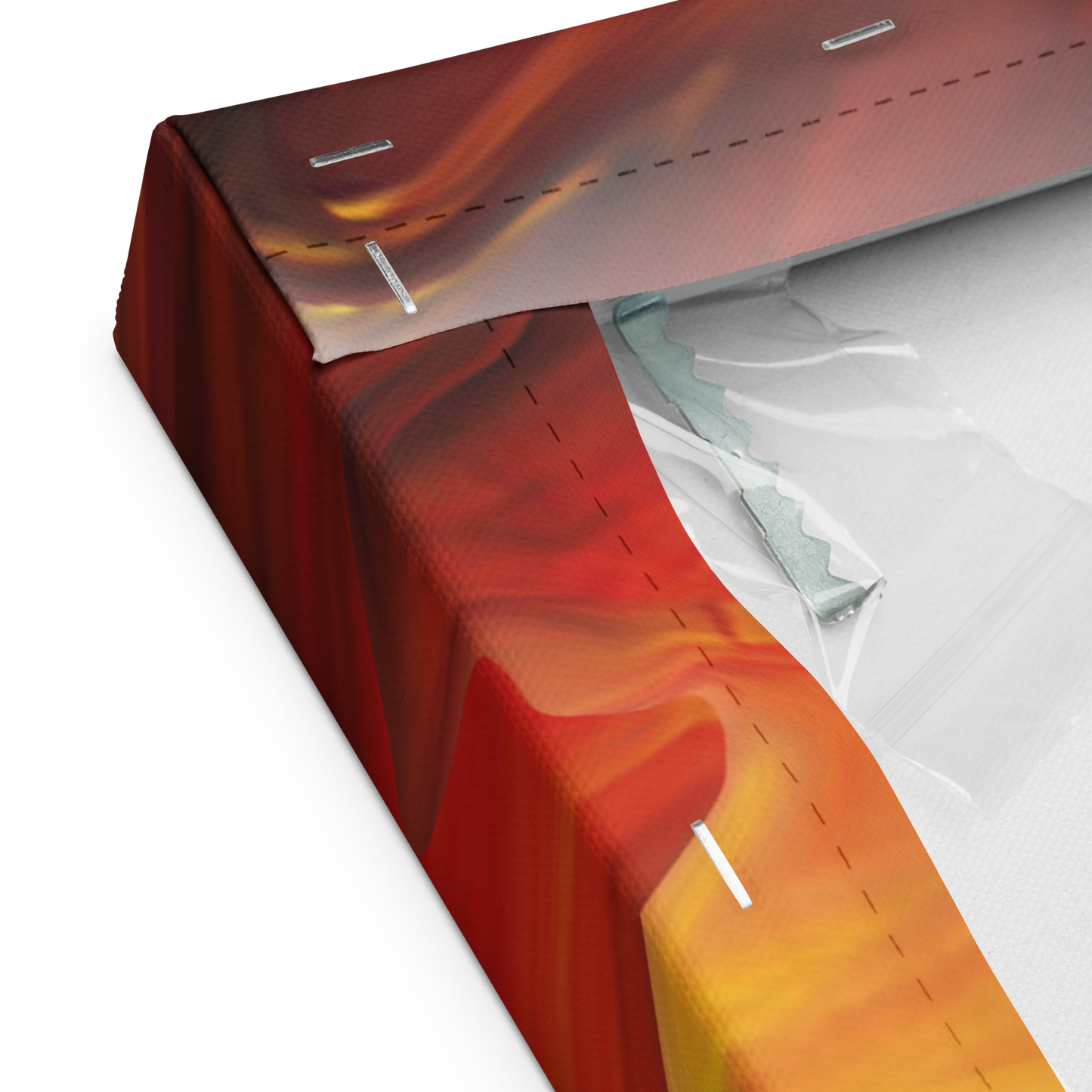 Witnessing Inferno BeSculpt Giclée on Canvas