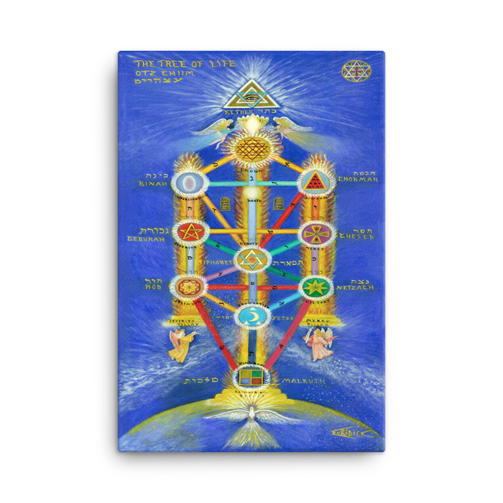 Geometrias Sagradas BeSculpt Giclée on Canvas