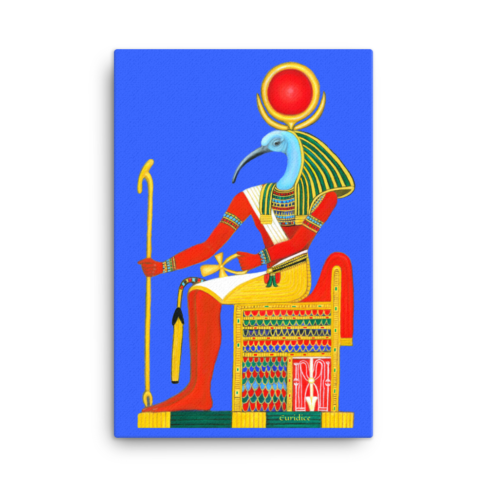 God Thoth 2 Giclée on Canvas