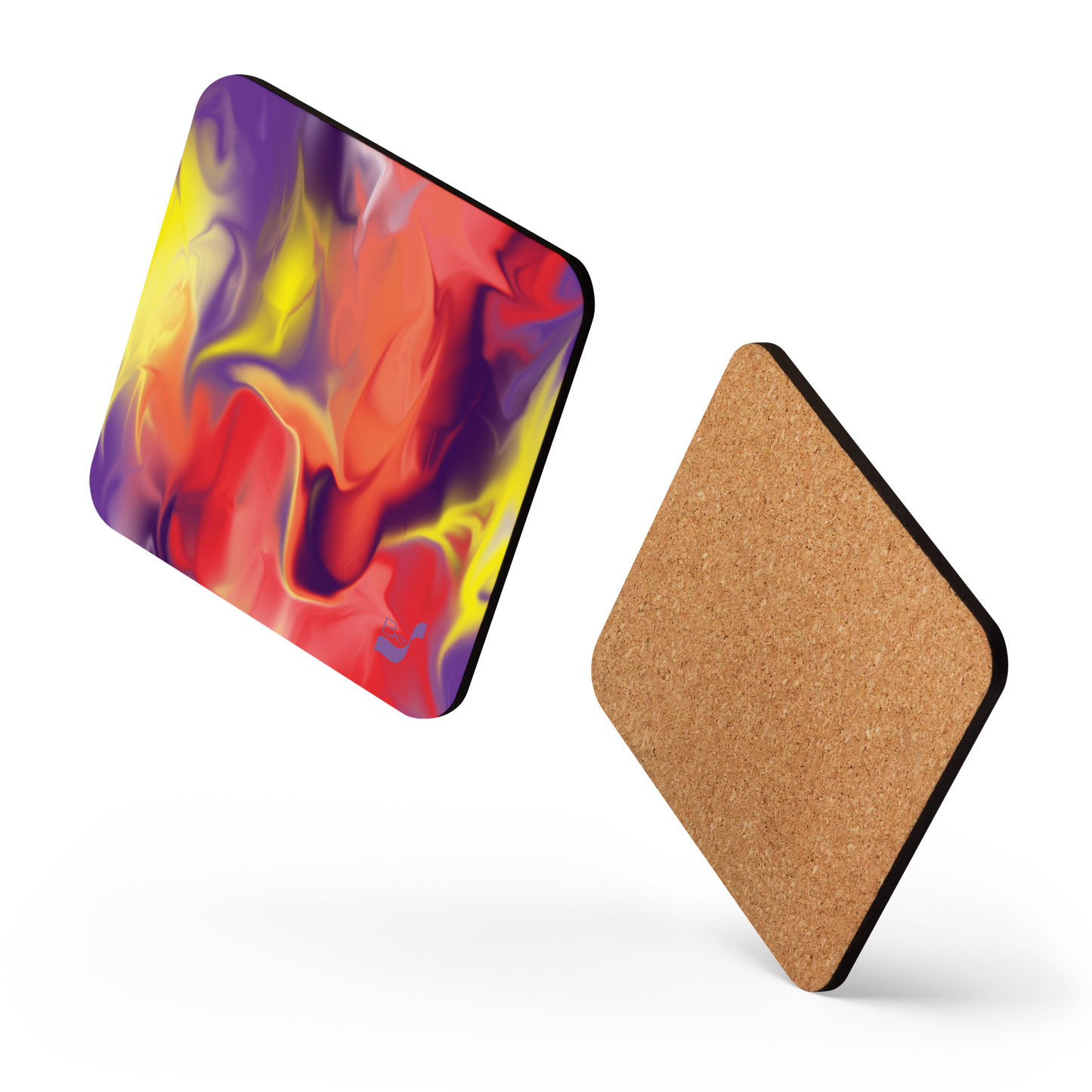 Airless BeSculpt Cork-back Coaster