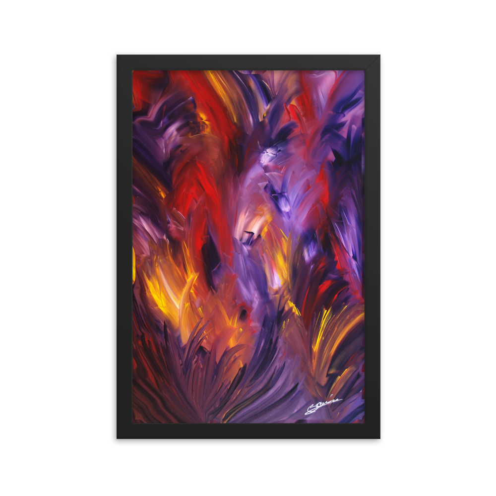 Rumbling Wilderness BeSculpt Giclée Framed