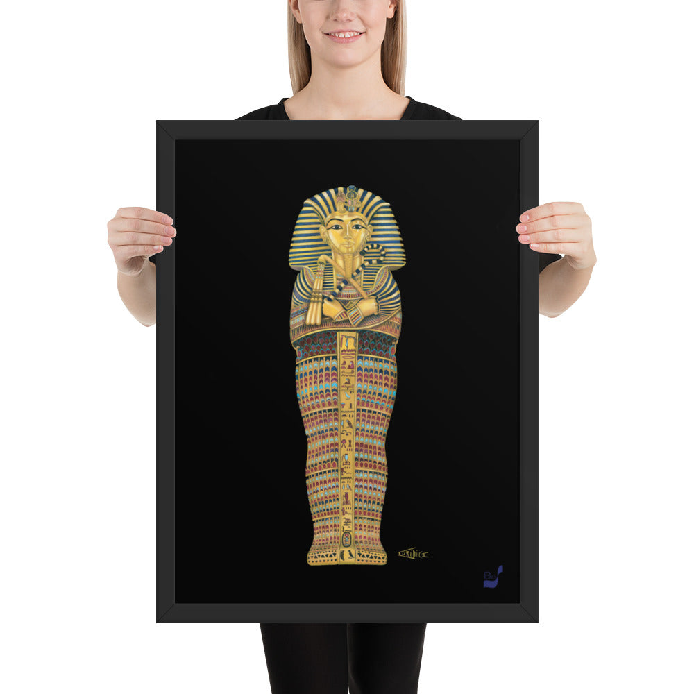 Magical King Tut — Giclée Framed