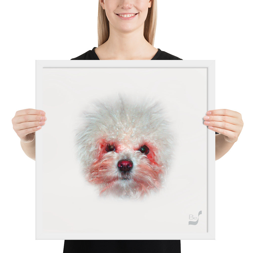Osita Red BeSculpt Framed Photo-Art