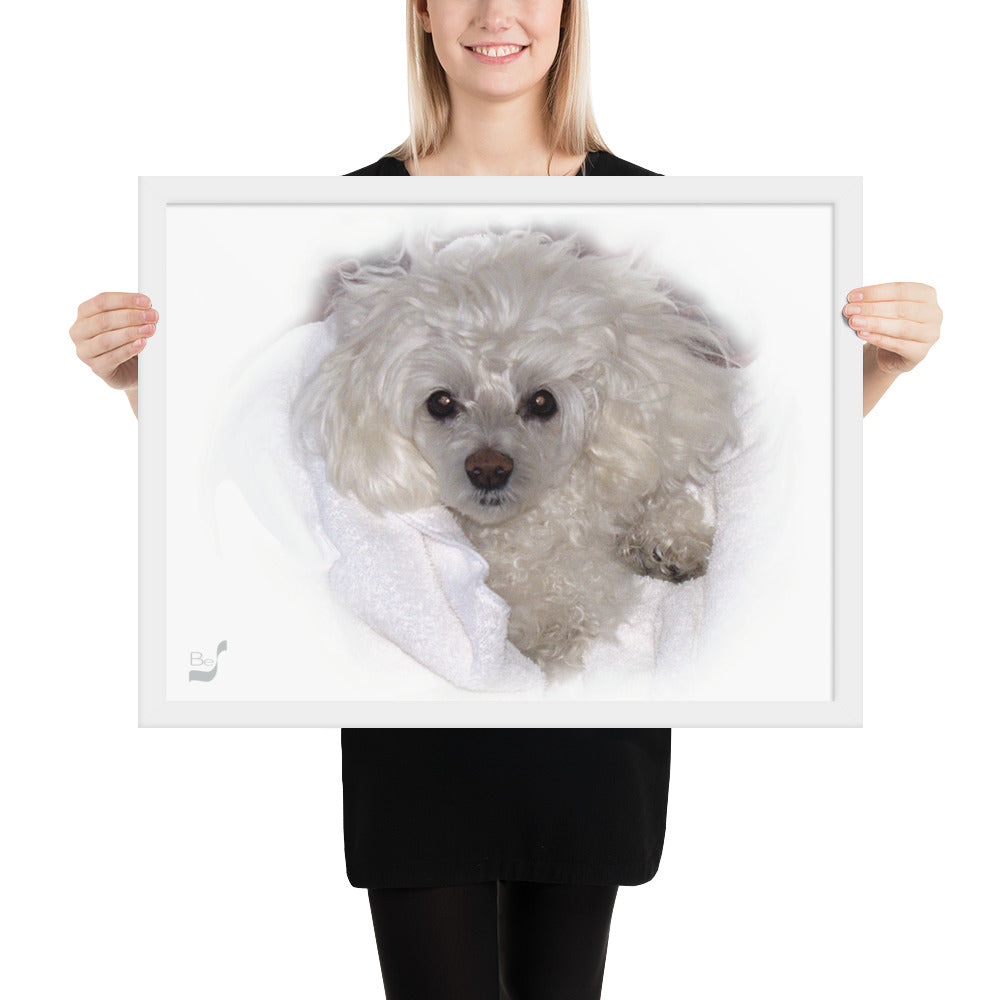 Gaze with a Twist! BeSculpt Framed Photo-Art