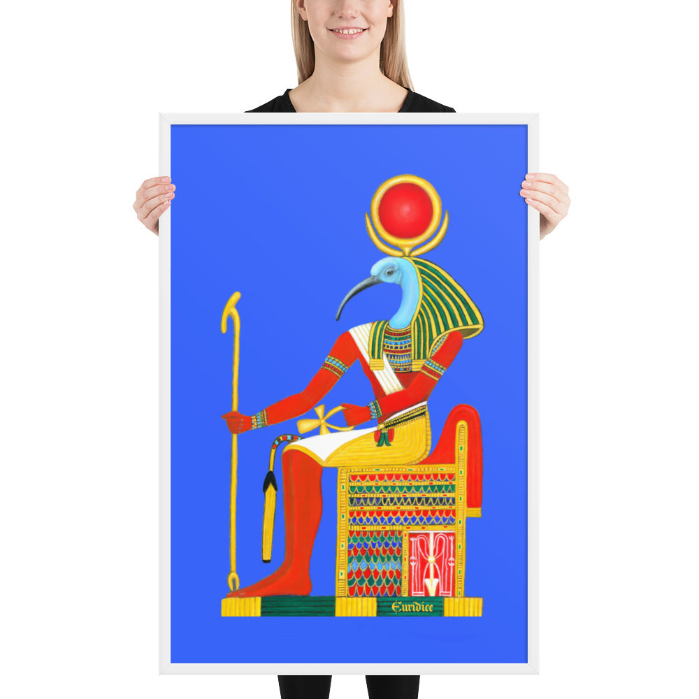 God Thoth 2 BeSculpt Giclée Framed