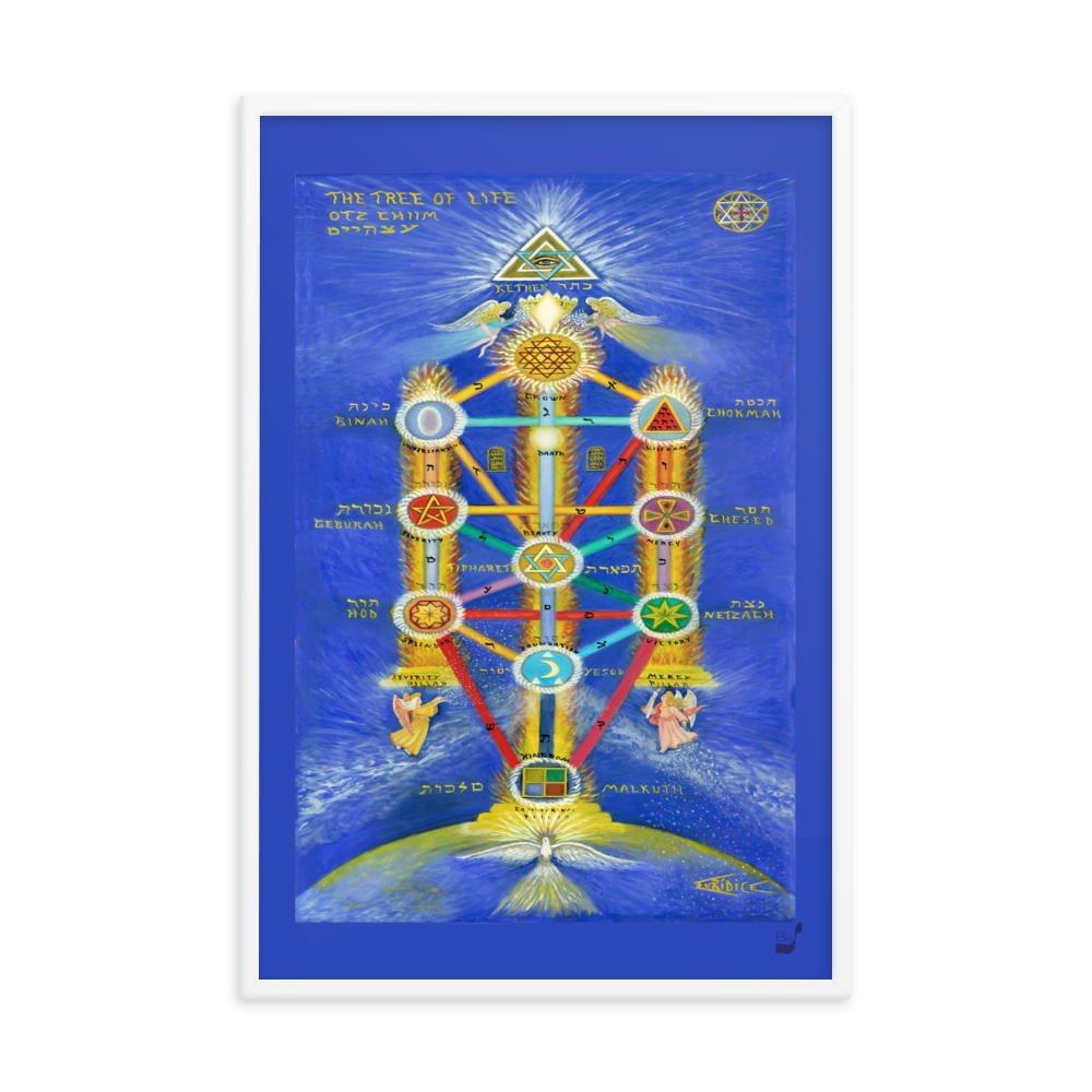 Geometrias Sagradas BeSculpt Giclée Framed