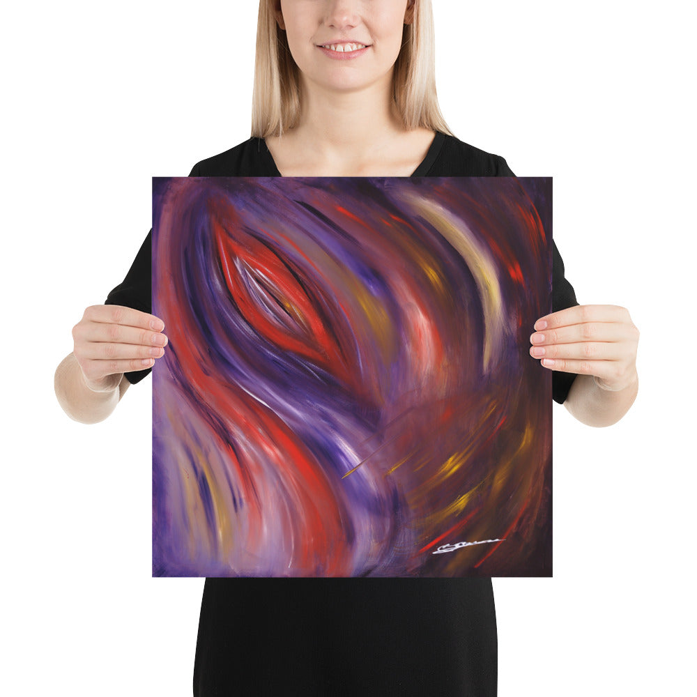 Flirting BeSculpt Giclée Paper