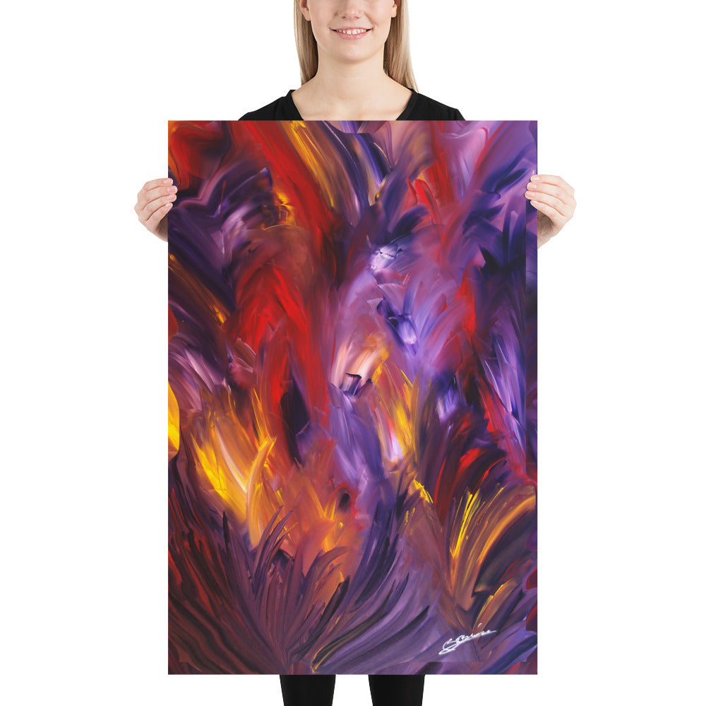 Rumbling Wilderness BeSculpt Giclée Paper