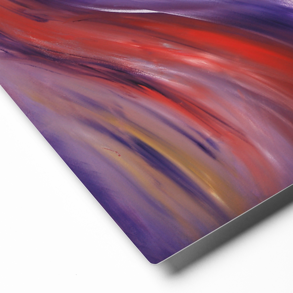 Flirting BeSculpt Giclée on Metal