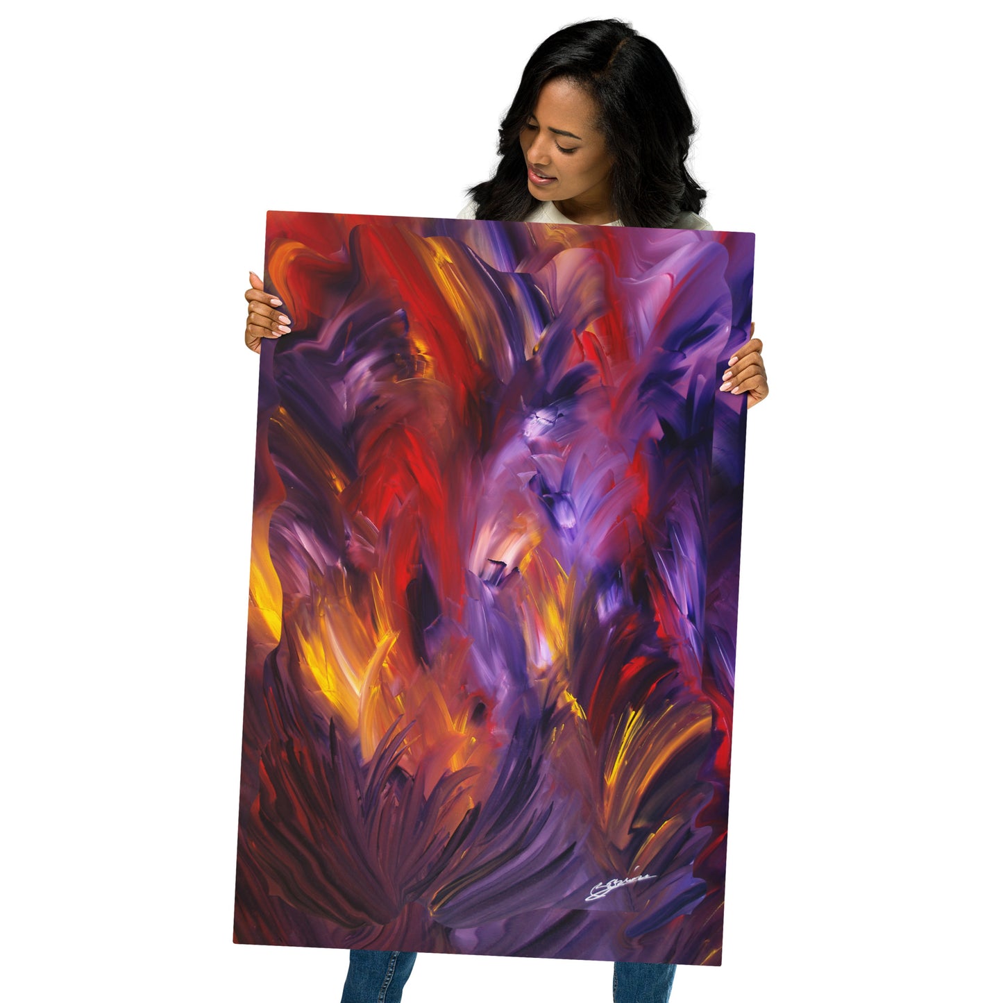 Rumbling Wilderness — Giclée on Metal