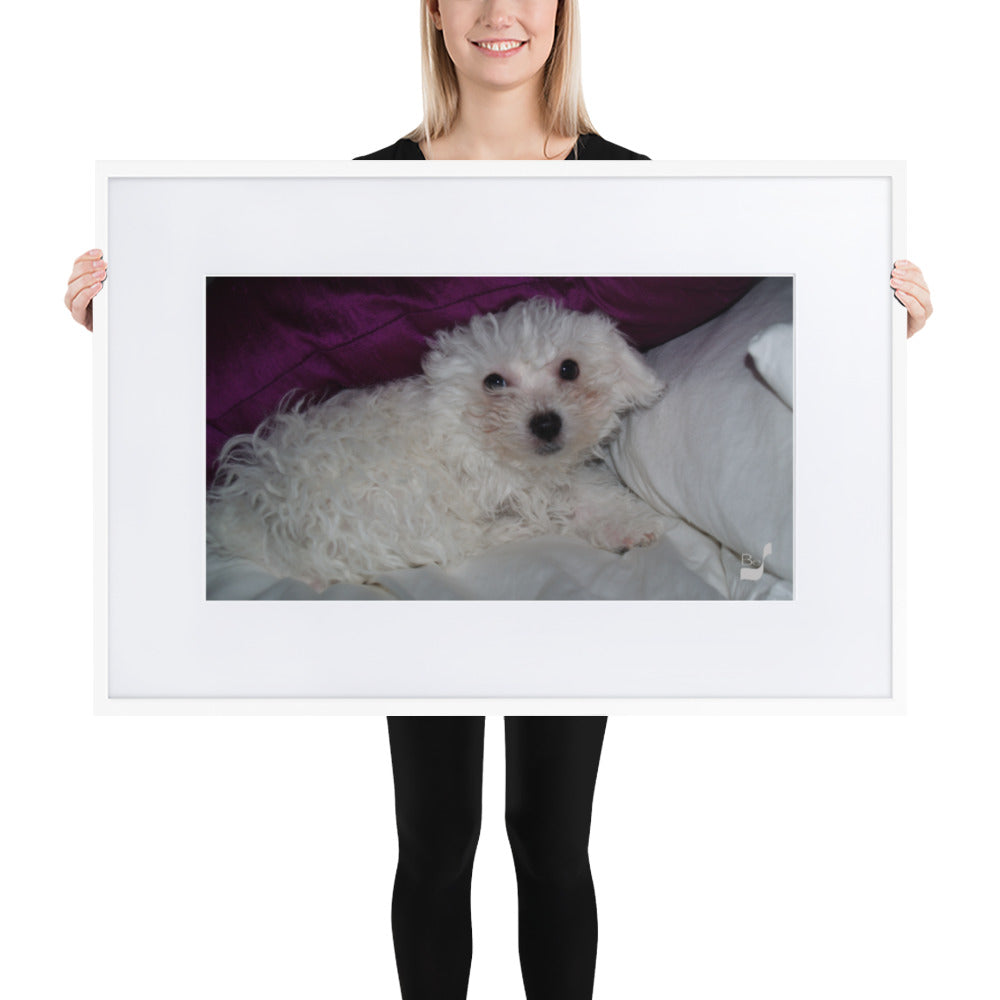 Hello! BeSculpt Photo-Art with Matboard Framed