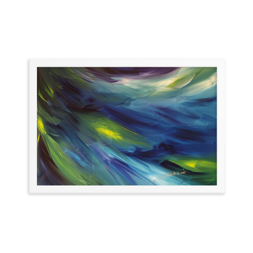 Midnight Watcher BeSculpt Giclée Framed