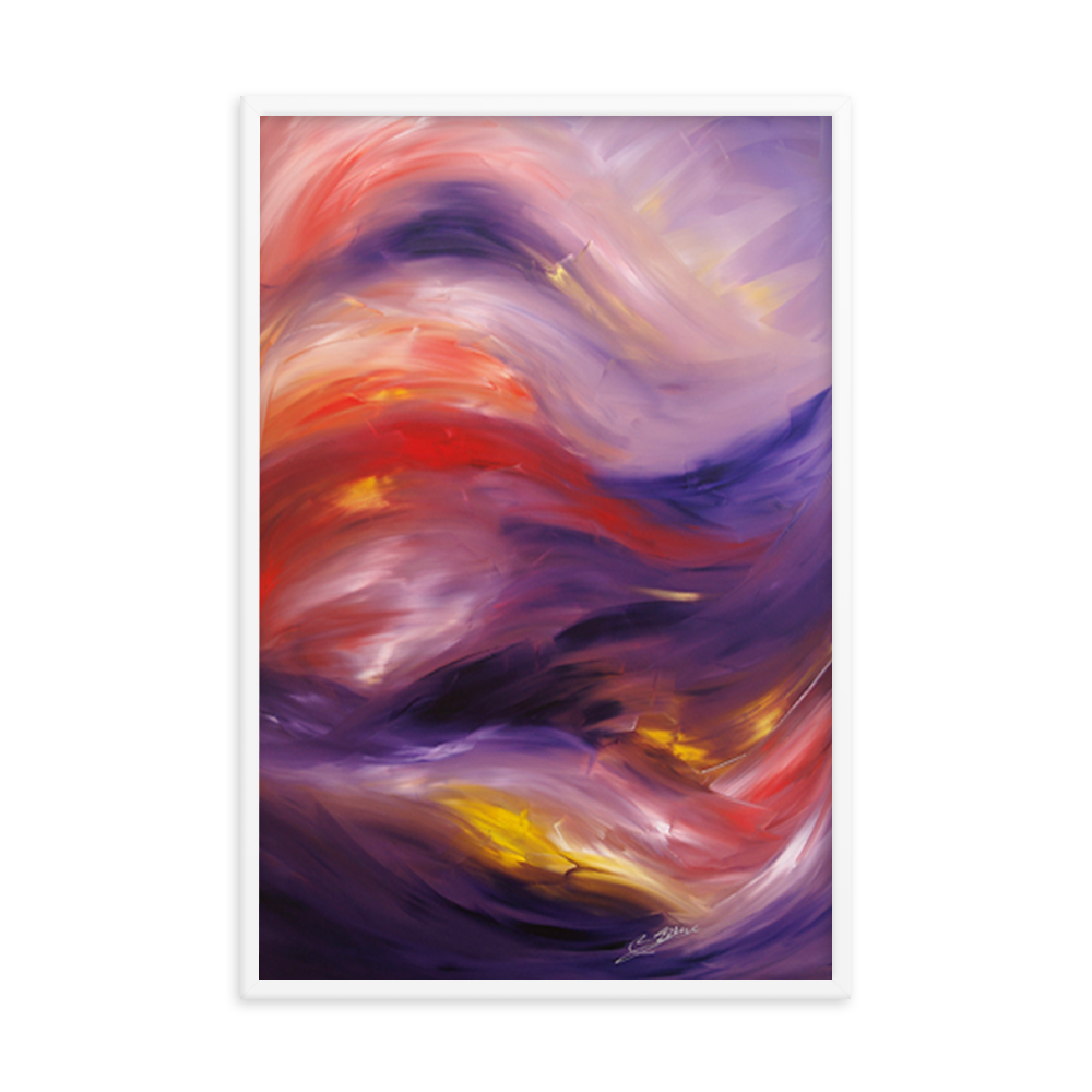 Swept Away — Framed Fine Art Giclée Print by Bereniche Aguiar | Inner Vision Collection