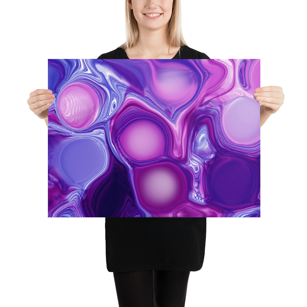 Balloons BeSculpt Abstract Art Print