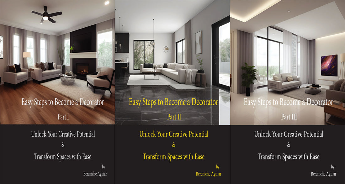 Easy Steps to Become a Decorator by Bereniche Aguiar Book Series – BeSculpt