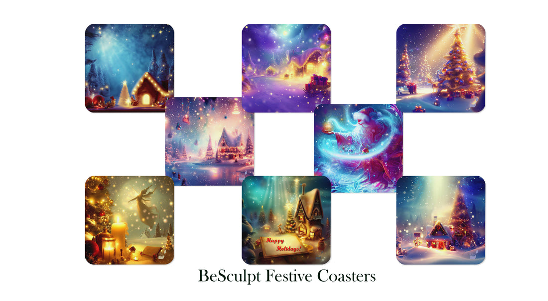 BeSculpt Limited Edition Festive Coasters