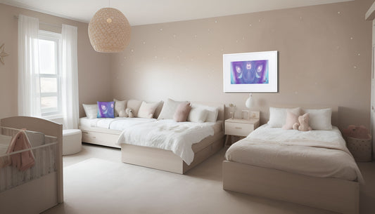 Hidden Reservoir BeSculpt Kids Art with Matboard Framed 4