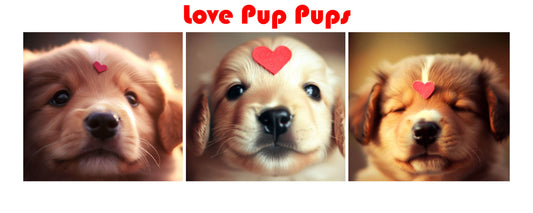 "Crafting Heartwarming Gifts Under $3: The Love Pup Pup Portrait Guide by BeSculpt"
