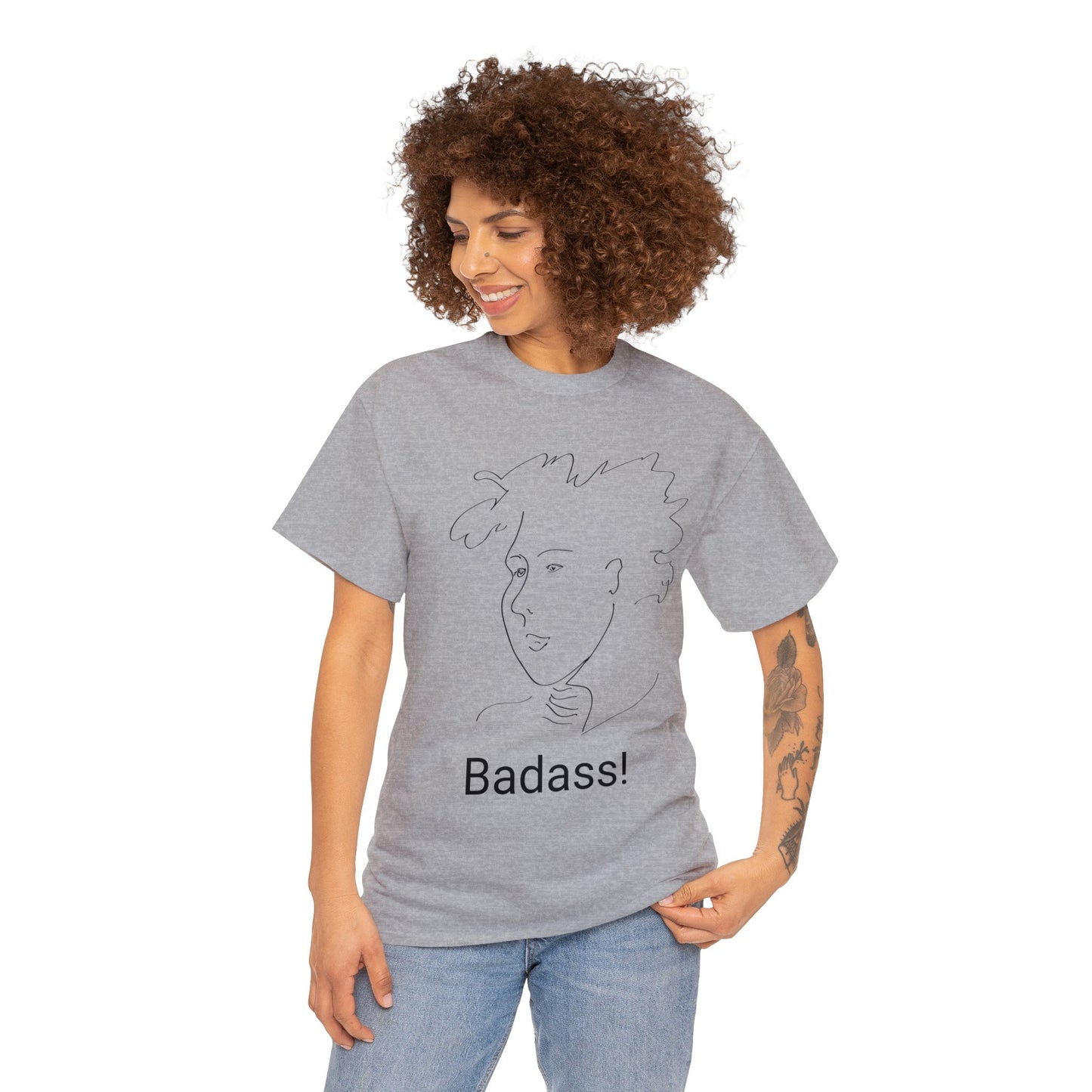 Badass! BeSculpt Unisex Heavy Cotton Tee