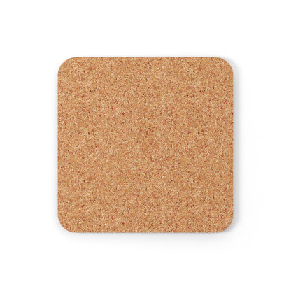 BK Squares BeSculpt Corkwood Coaster Set of 4