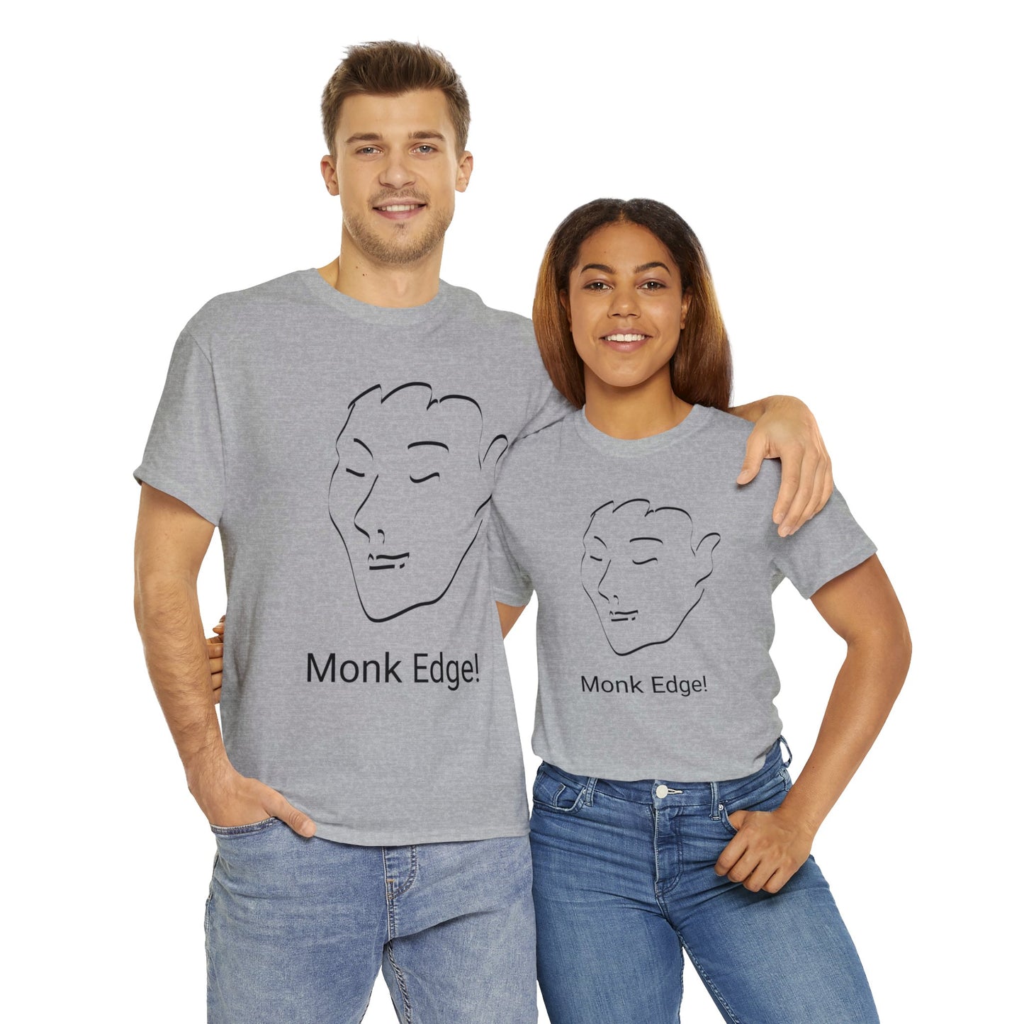 Monk Edge BeSculpt Unisex Heavy Cotton Tee