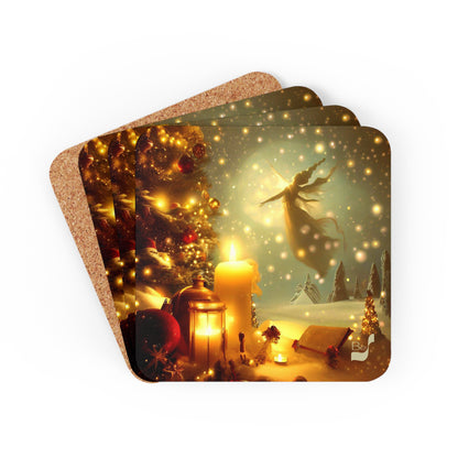 Magic Moments BeSculpt Art Corkwood Coaster Set of 4