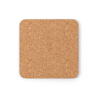 Fluffy BeSculpt Corkwood Coaster Set of 4