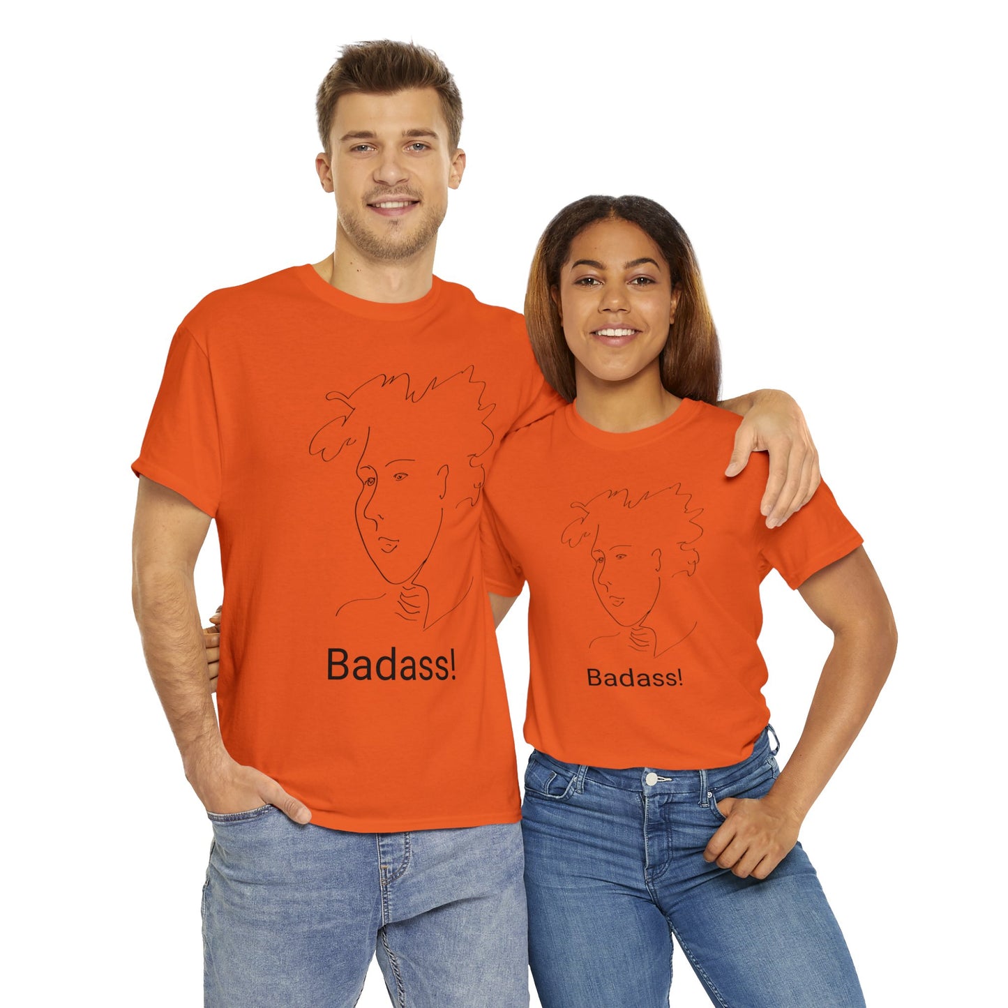 Badass! BeSculpt Unisex Heavy Cotton Tee