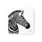 Zebra # 1 BeSculpt Corkwood Coaster Set of 4