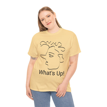 What's Up! BeSculpt Unisex Heavy Cotton Tee