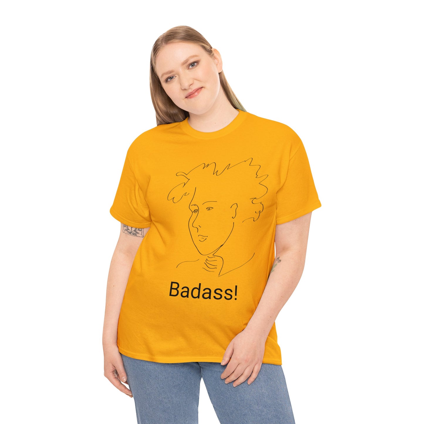 Badass! BeSculpt Unisex Heavy Cotton Tee