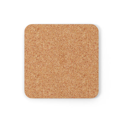 BK Squares-Angles BeSculpt Corkwood Coaster Set of 4