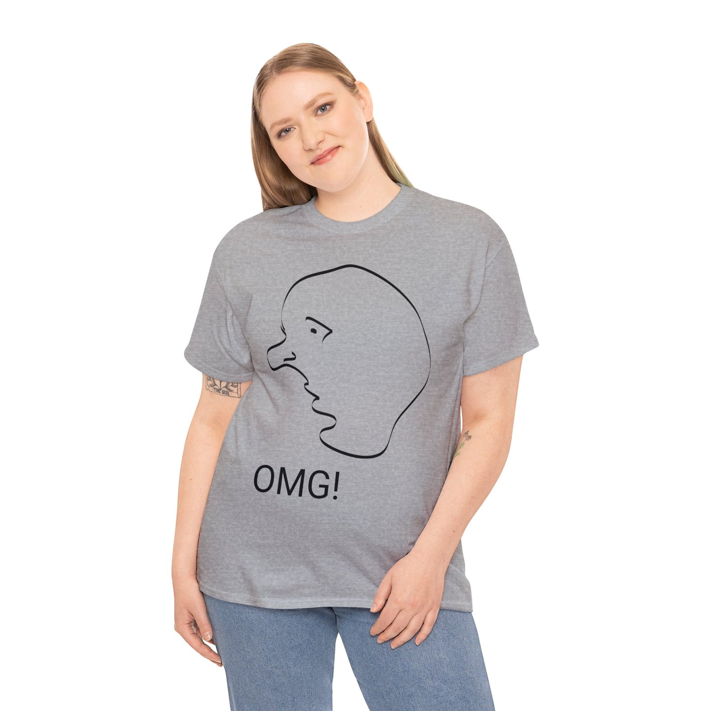 OMG! BeSculpt Unisex Heavy Cotton Tee